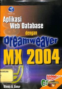 Aplikasi Web Database dengan Dreamweaver MX 2004