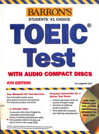 BARRON'S TOEIC TEST