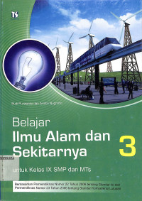 Belajar Ilmu Alam Dan Sekitarnya 3 Untuk Kelas IX SMP/MTs