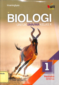 Biologi Untuk SMA/MA Kelas X