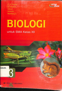 Bioologi
Untuk SMA Kelas XII
Jilid 3