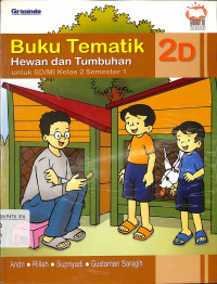 Buku Tematik Hewan dan Tumbuhan 2D Kelas 2 Semester 1