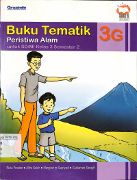 Buku Tematik Peristiwa Alam 3G Kelas 3 Semester 2