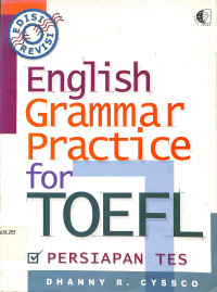 ENGLISH GRAMMAR PRACTICE FOR TOEFL