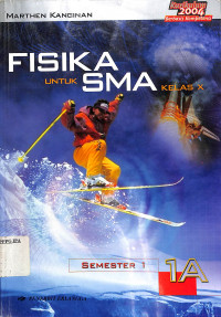 Fisika untuk SMA kelas X Semester 1 1A