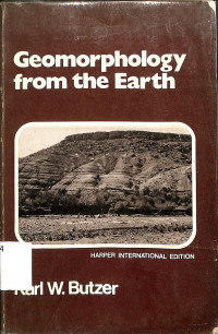 Geomorphology from the earth