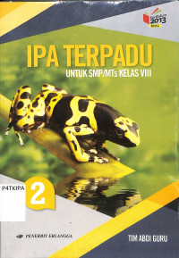 IPA Terpadu
Untuk SMP/MTs Kelas VIII