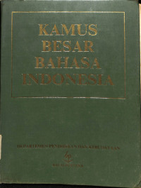 KAMUS BESAR BAHASA INDONESIA