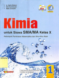 Kimia
Untuk Siswa SMA/MA Kelas X