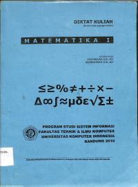 MATEMATIKA I