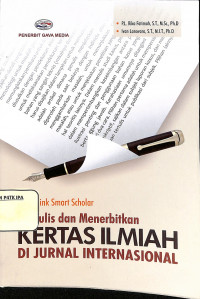 Menulis dan Menerbitkan Kertas Ilmiah di Jurnal Internasional