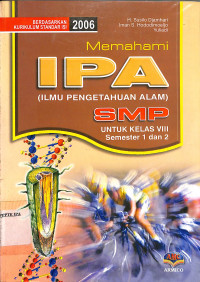 Memahami IPA SMP untuk kelas VIII semester 1&2