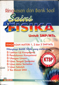 Ringkasan dan Bank Soal Sains FISIKA untuk SMP/MTs