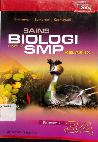 sains biologi 3A untuk smp kelas IX