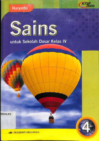 Sains untuk Sekolah Dasar Kelas IV