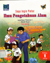 Saya Ingin Pintar Ilmu Pengetahuan Alam SD kelas V Semester 1