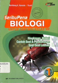 SeribuPena BIOLOGI untuk SMP/MTs Kelas VII