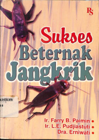 Sukses Beternak Jangkrik