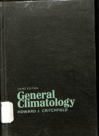 Third edition General Climatiology