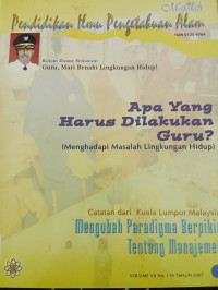 Apa Yang Harus Dilakukan Guru?