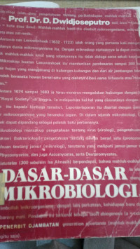 Dasar-Dasar Mikrobiologi