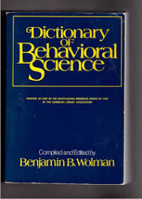 Dictionary of Behavioural Science