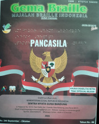 Gema Braille Majalah Braille Indonesia (Edisi Dewasa)
