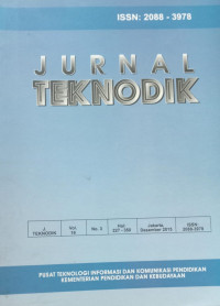 JURNAL TEKNODIK  Vol.19