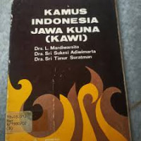 Kamus Indonesia Jawa Kuna (Kawi)