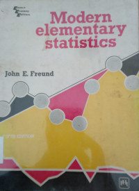 Modern Eelementary Statisttics