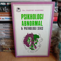 Psikhologi Abnormal & Pathologi Seks