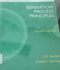 Separation  Process Principles