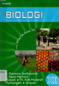 Biologi untuk SMA/MA kelas XII