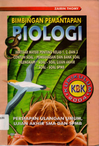 Bimbingan Pemantapan Biologi