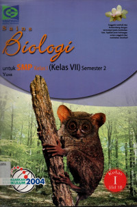 sains biologi untuk SMP kelas VII jilid 1B