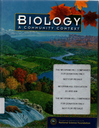 biology a community context