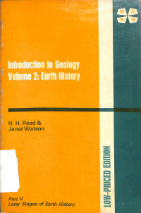 Introduction to Geology Volume 2 : Earth History
Part II
Early Stages of Earth History
LOW-PRICED EDITION