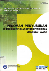 Pedoman Penyusunan Kurikulum Tingkat Satuan Pendidikan di Sekolah Dasar