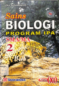 Sains Biologi Program IPA SMA/MA 2 Untuk kelas XI