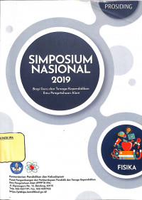 simposium nasional 2019 bagi guru dan tenaga kependidikan ilmu pengetahuan Fisika