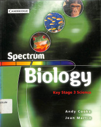 Spectrum Biology 
Key Stage 3 Science